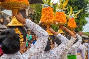 Ceremonie Bali authentieke noordkust